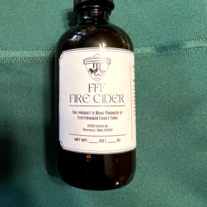 Jar of fire cider