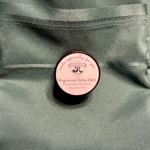 Magnesium tallow balm