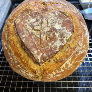 Savory sourdough loaf